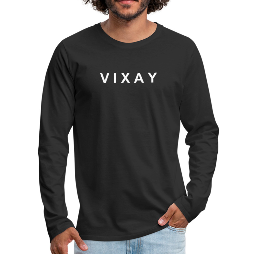 VIXAY Premium Long Sleeve T-Shirt - black