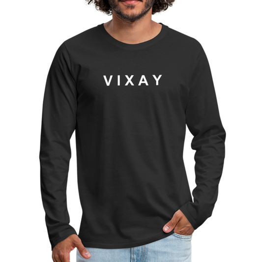 VIXAY Premium Long Sleeve T-Shirt - black