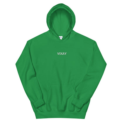 Embroidered Unisex Hoodie (Green)
