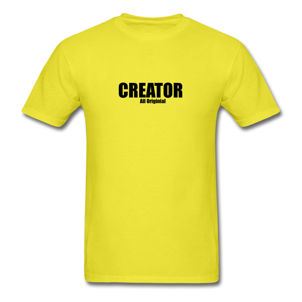 Creator Tee - yellow
