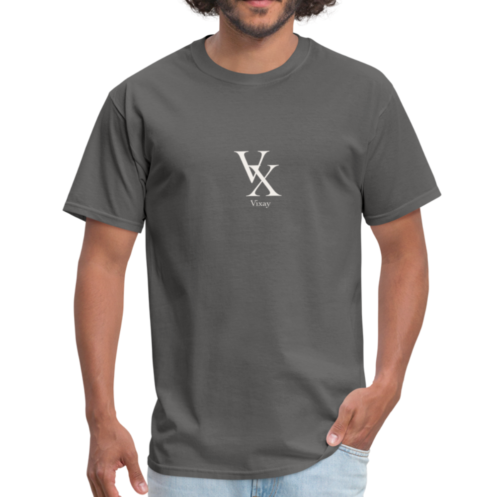 Vx symbol tee - charcoal