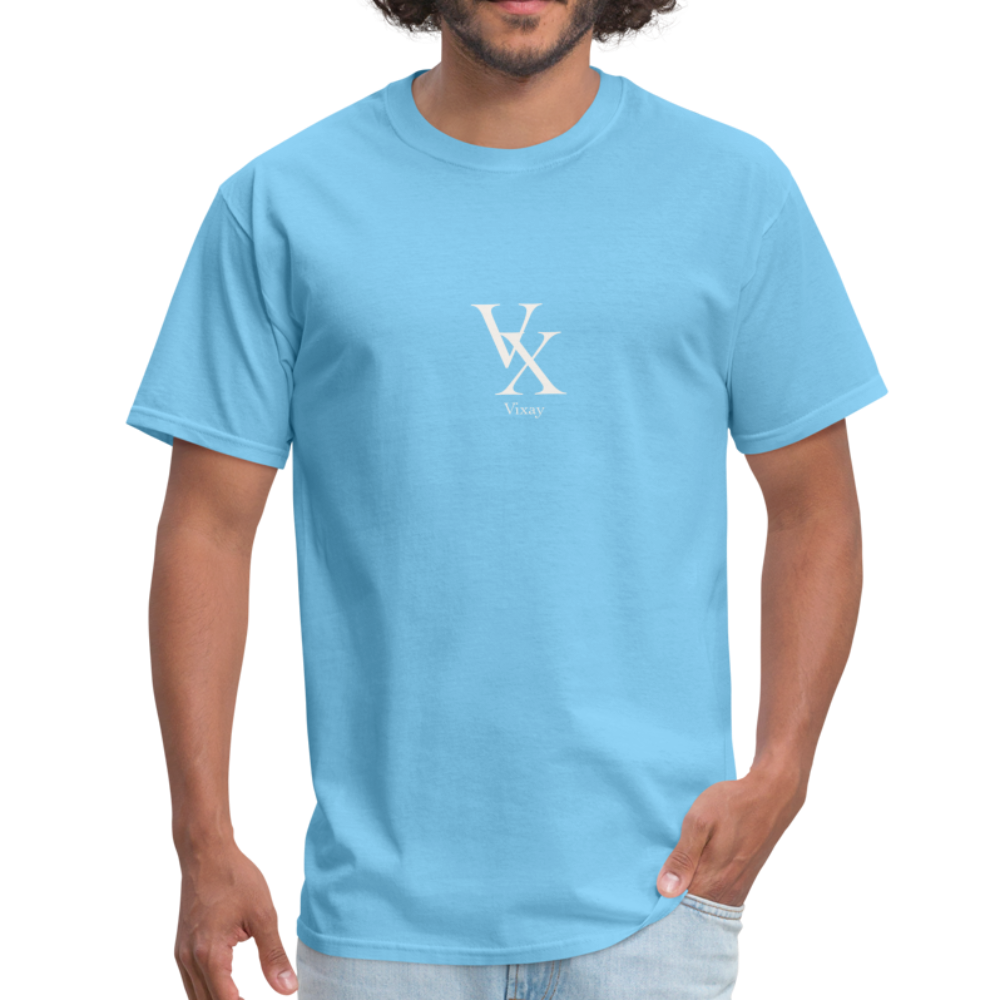 Vx symbol tee - aquatic blue