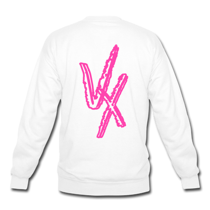 Construct Sweatshirt (pink) - white