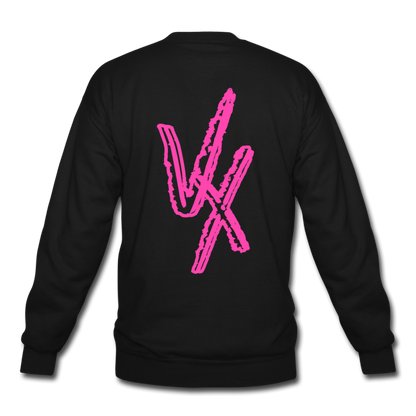 Construct Sweatshirt (pink) - black