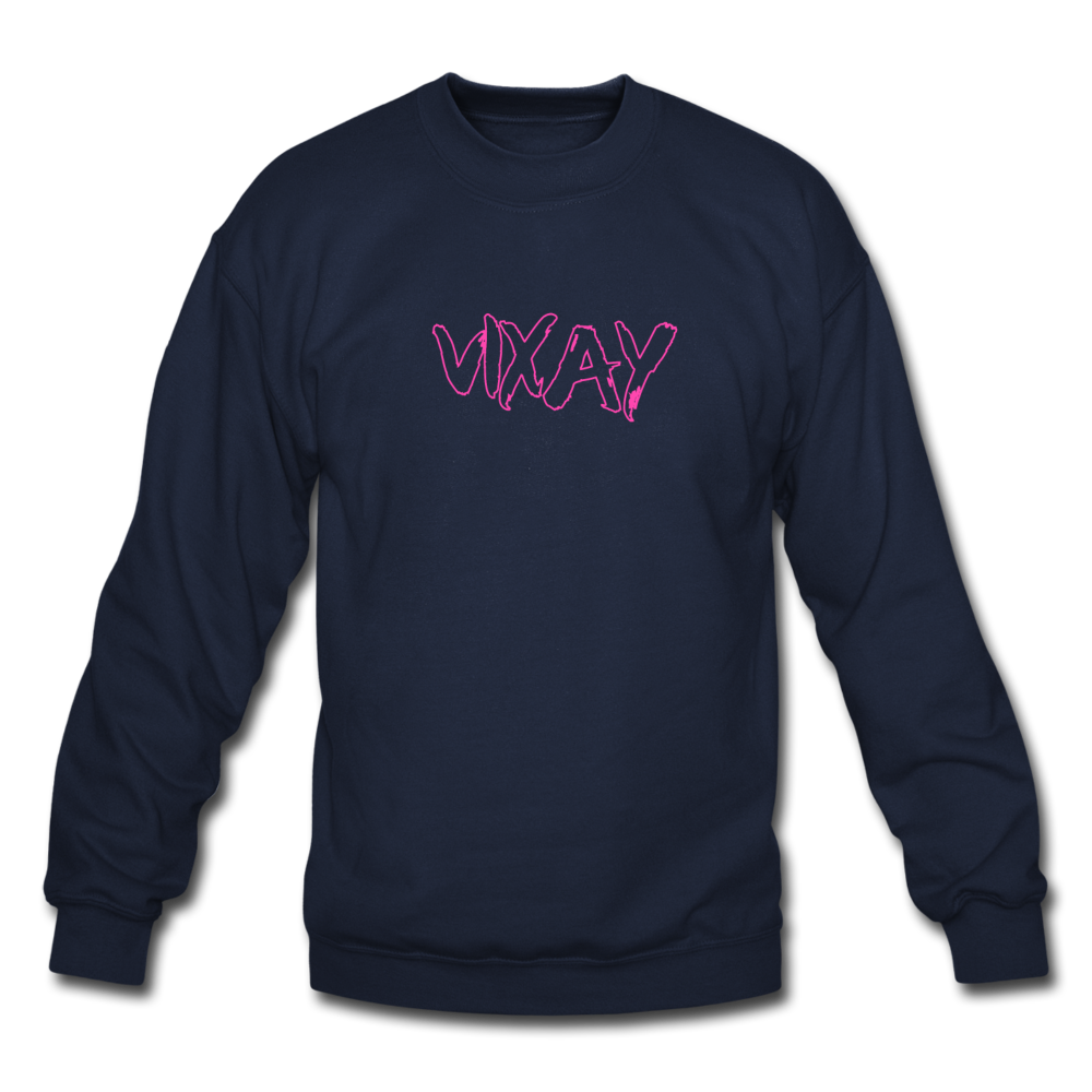 Construct Sweatshirt (pink) - navy