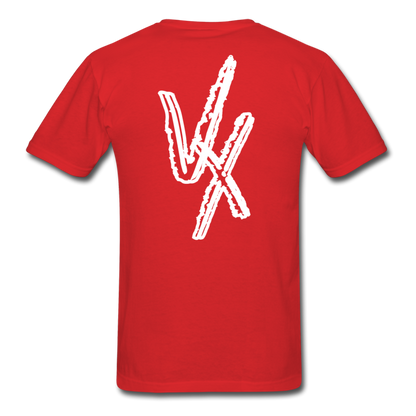 Signature tee (vx back) new - red
