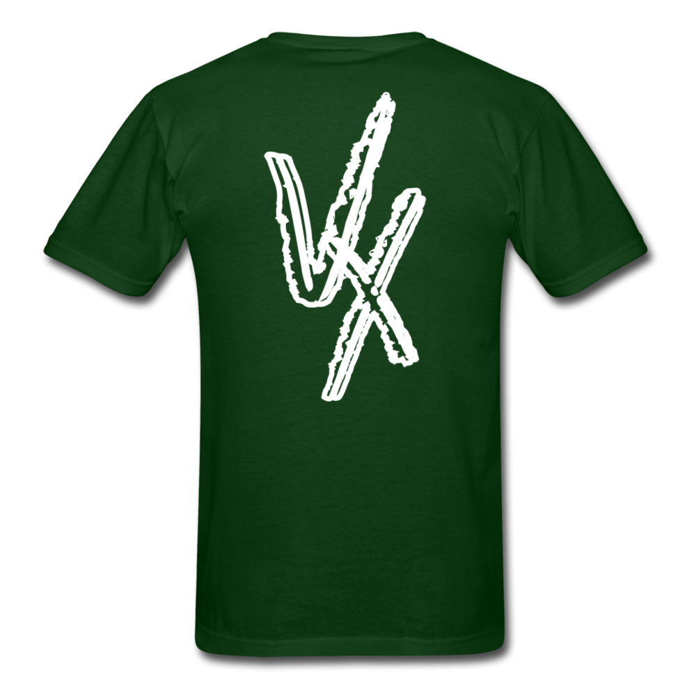 Signature tee (vx back) new - forest green