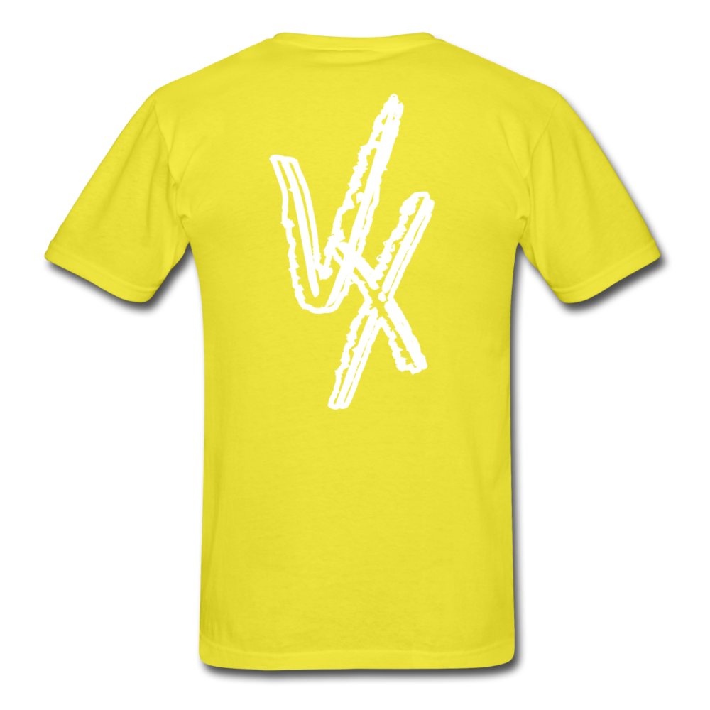 Signature tee (vx back) new - yellow