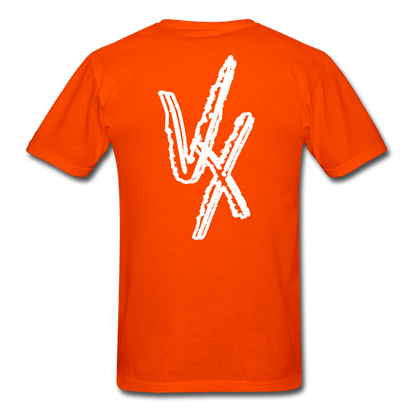 Signature tee (vx back) new - orange