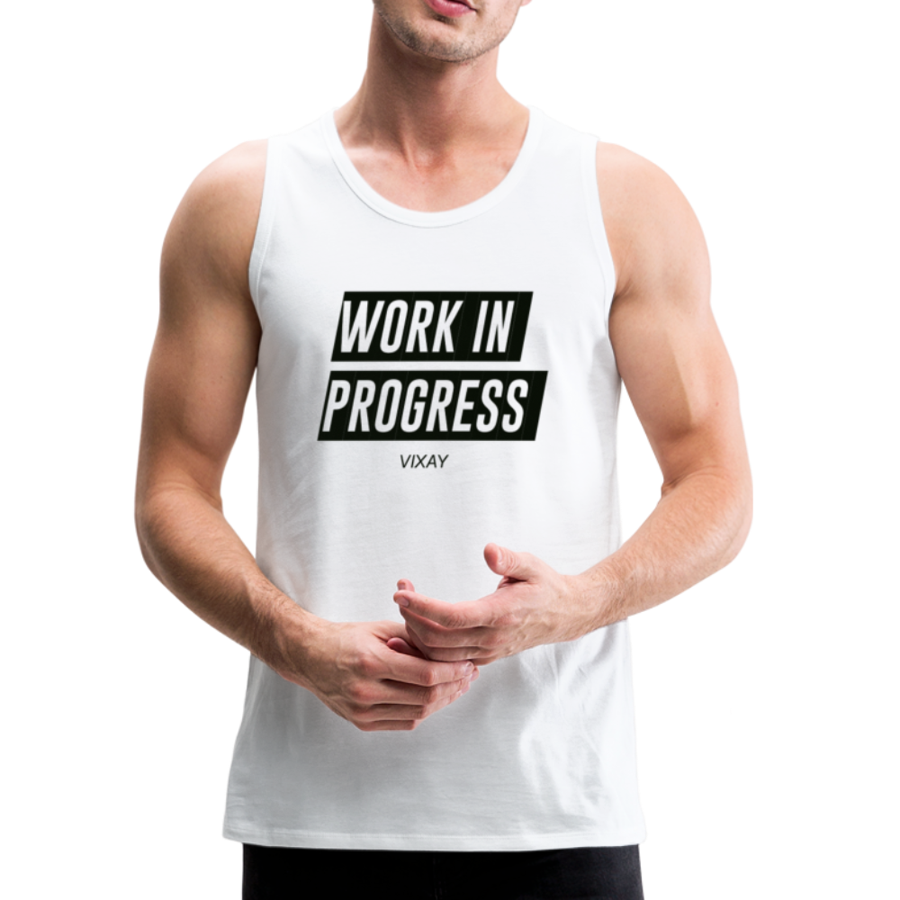 Work in Progress Muscle tee WIP - white