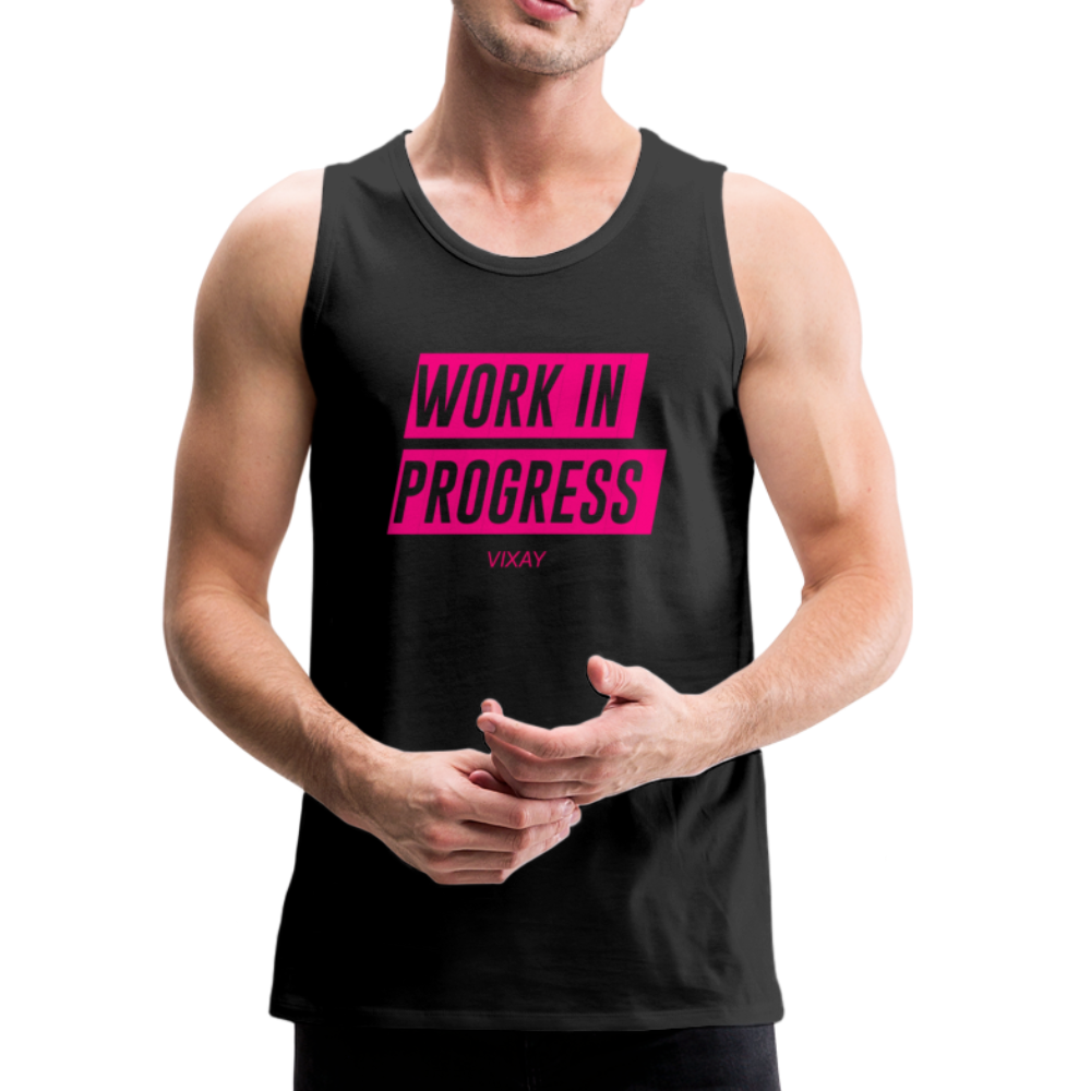 Work in Progress Muscle tee WIP - black